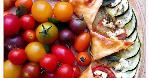 Ma tarte couronne aux légumes