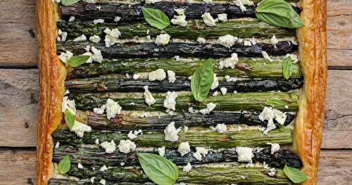 Ma tarte fine aux asperges