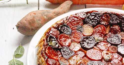 Ma tarte tatin aux légumes racines