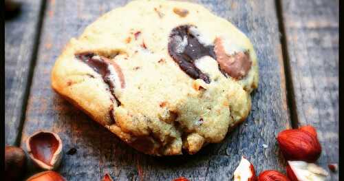 Mes cookies choco/noisettes