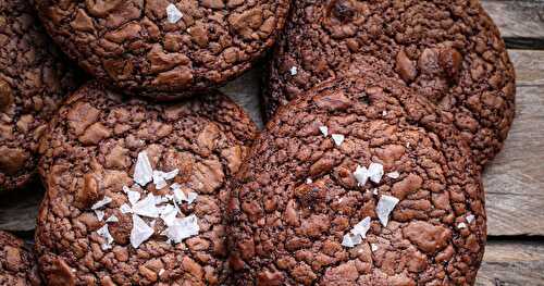 Mes cookies chocolat et fleur de sel