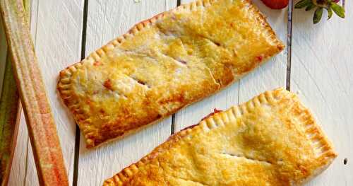 Mes hand pies fraise/rhubarbe