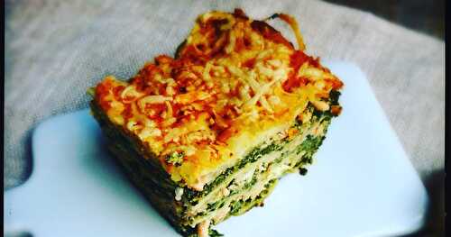 Mes lasagnes épinards/saumon (recette revue et corrigée)