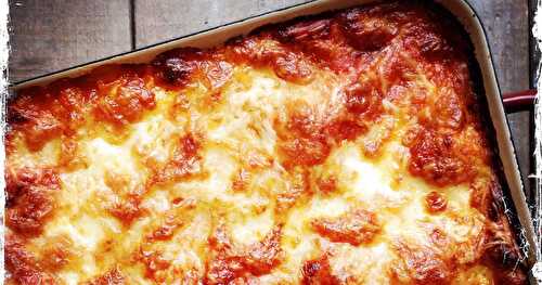 Mes lasagnes (toutes nouvelles toutes belles!)