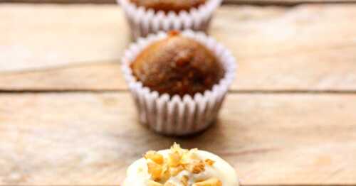 Mes mini carrot cakes