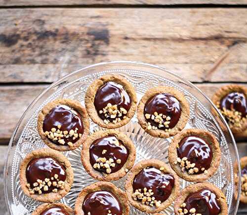 Mes mini tartes chocolat/ pain d'épice