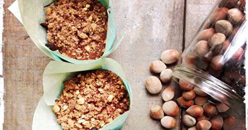 Mes muffins choco/noisette