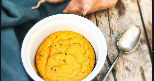 Mes petits flans à la patate douce