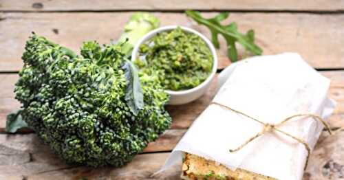 Mes sandwiches au pesto de brocoli