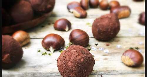 Mes truffes choco/marron