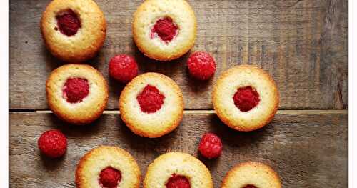 Mini financiers aux framboises (recette remède)