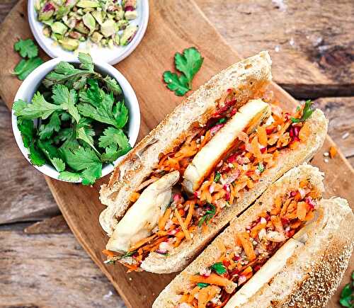 Mon banh mi végétarien