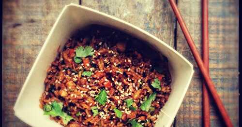 Mon chicken fried rice (recette pour la Battle Food #49)