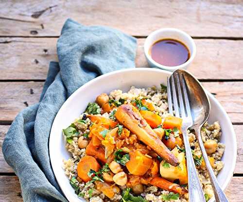 Mon couscous végétarien sans semoule