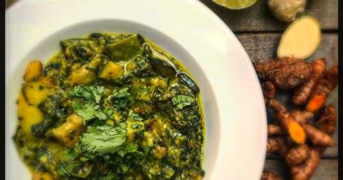 Mon curry de légumes verts