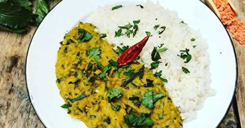 Mon curry de lentilles corail 