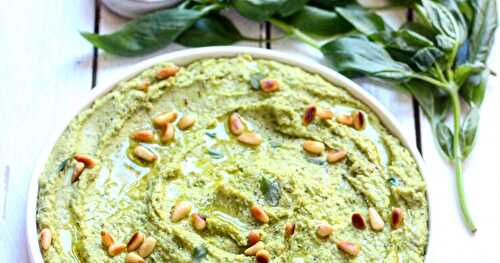 Mon houmous vert