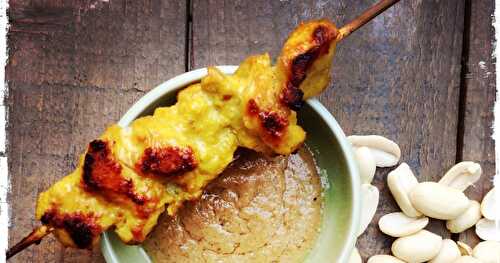 Mon poulet Satay (recette récréative)