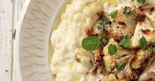 Mon riz au yaourt et chou-fleur rôti