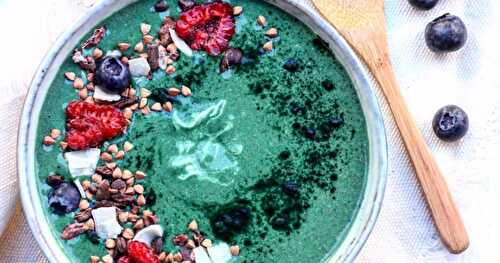 Mon smoothie bowl vert