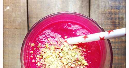 Mon smoothie Framboise/betterave