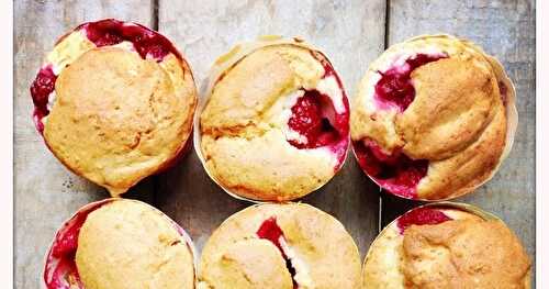 Muffins aux framboises