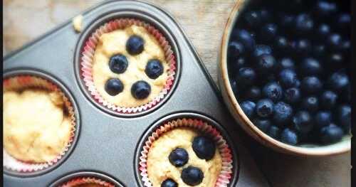 Muffins aux myrtilles