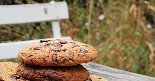 Nos cookies chocolat et tahini