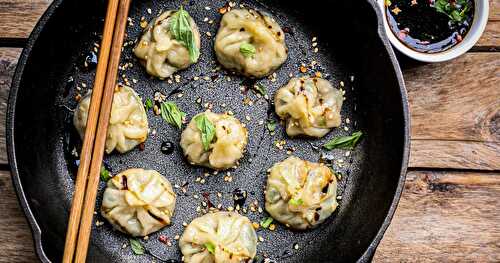 Nos dumplings végétariens