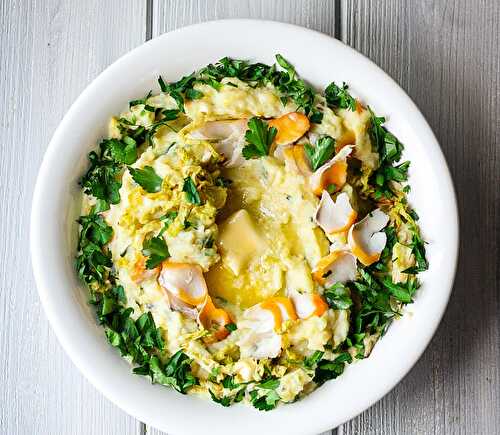 Notre colcannon au haddock