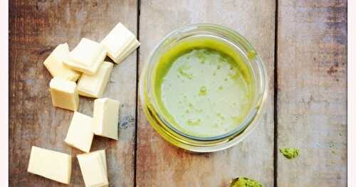 Pâte à tartiner au thé matcha