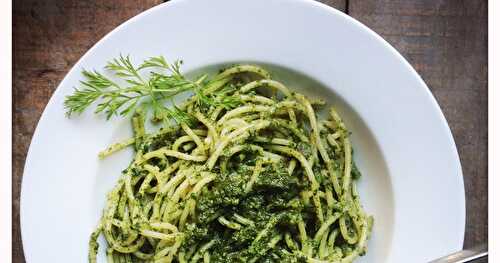 Pesto aux fanes de carottes