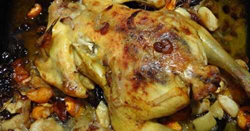 Poulet aux fruits secs