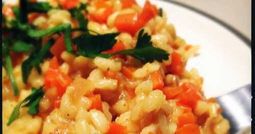 Risotto aux carottes