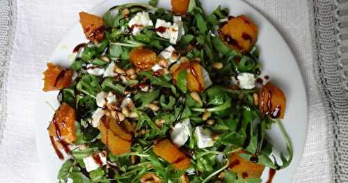 Salade butternut et chèvre