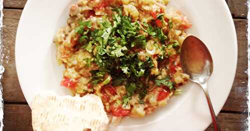 Salade d'aubergine 