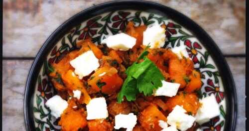 Salade de citrouille