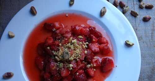 Salade de fraises