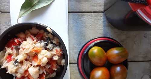 Salade de haricots blancs