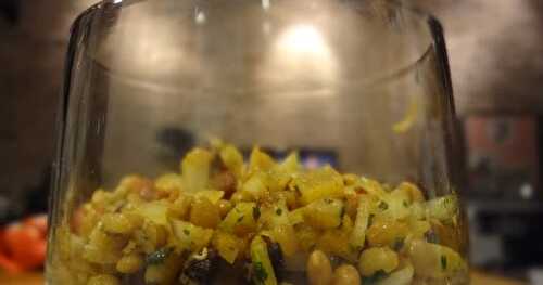 Salade de lentilles 