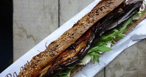 Sandwich aux aubergines