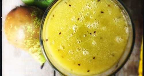 Smoothie Poire et kiwi