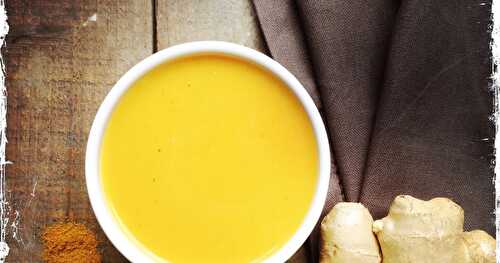 Soupe de courge butternut au gingembre