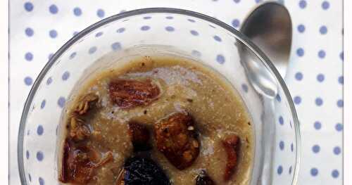 Soupe glacée aux aubergines