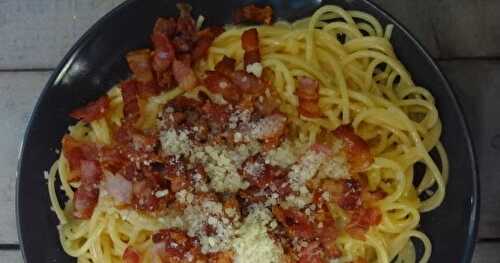 Spaghetti à la carbonara