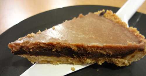 Tarte aux deux chocolats