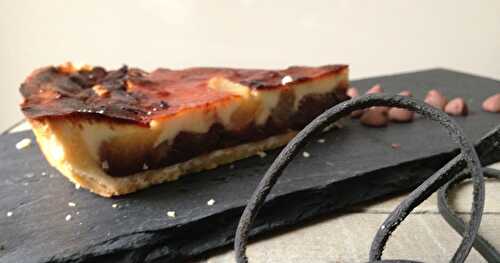 Tarte poire/chocolat