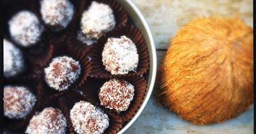 Truffes chocolat/coco
