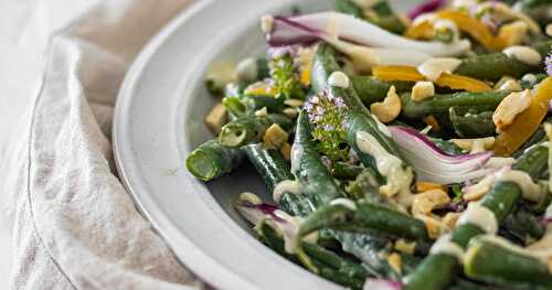 Notre salade de haricots verts