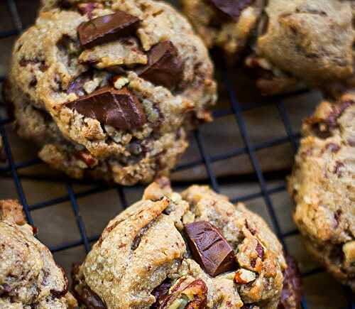 Cookies chocolat noir et noix de pécan